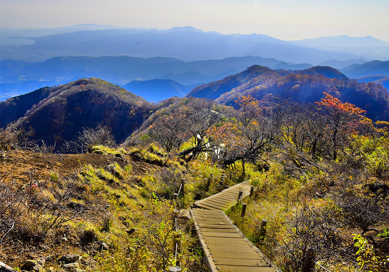 大山登山 
