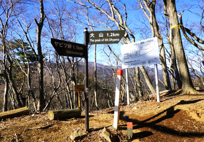 大山登山