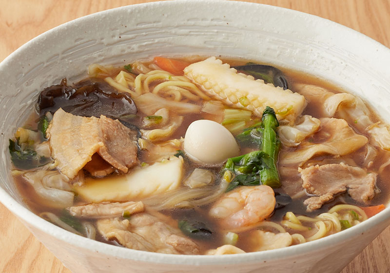 五目あんかけラーメン